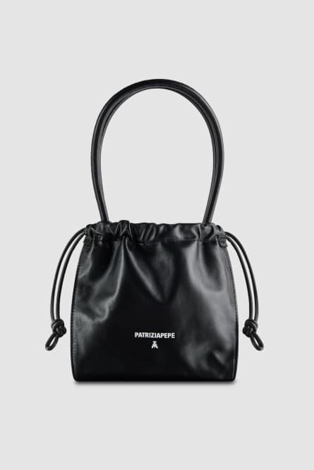 Petit sac Soft Rock, Noir, Patrizia Pepe