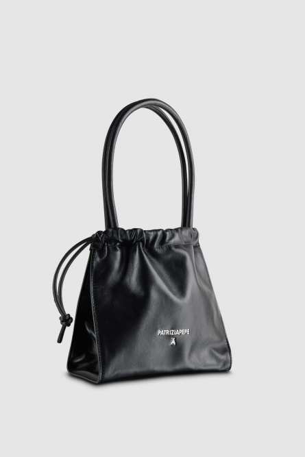 Petit sac Soft Rock, Noir, Patrizia Pepe