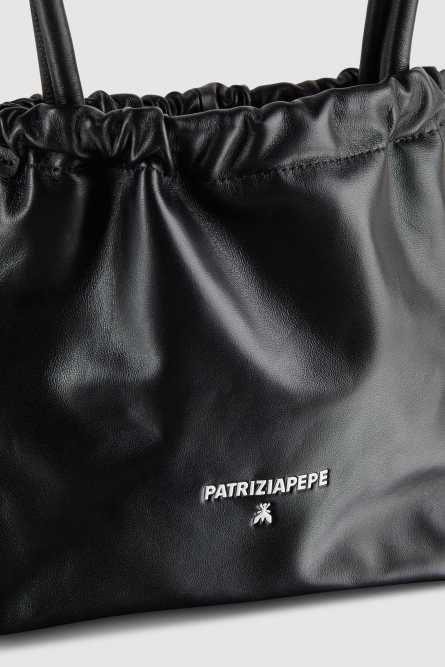 Petit sac Soft Rock, Noir, Patrizia Pepe