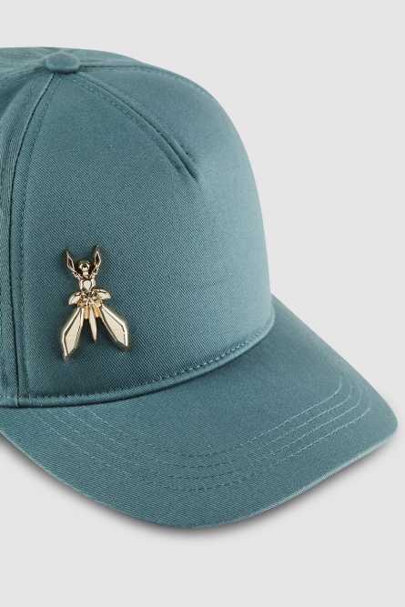 Cotton Fly Baseball Cap, Green, Patrizia Pepe