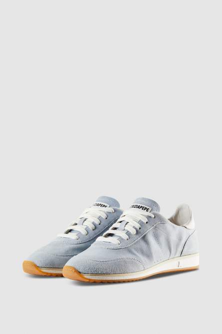 Running SKIN Sneakers &apos;93 in suede, Blue, Patrizia Pepe