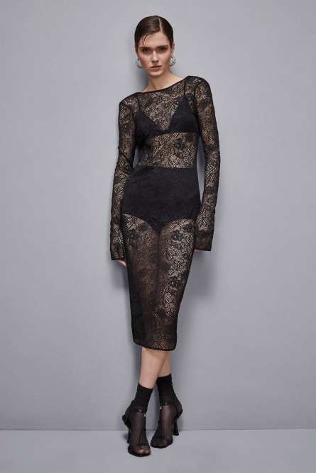 High-waisted briefs, Black, Patrizia Pepe