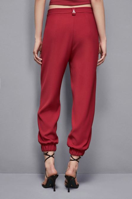 Pantalon de jogging « Essential », Rouge, Patrizia Pepe