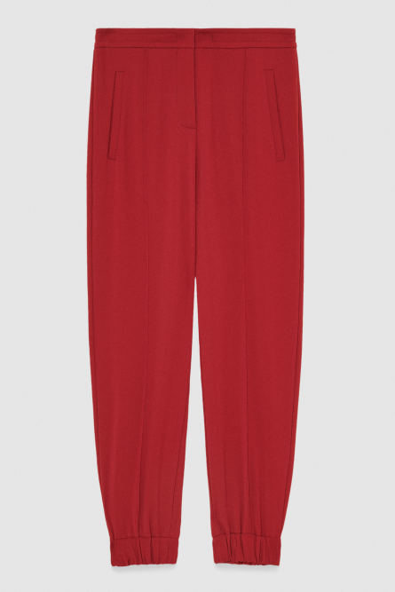 Pantalon de jogging « Essential », Rouge, Patrizia Pepe