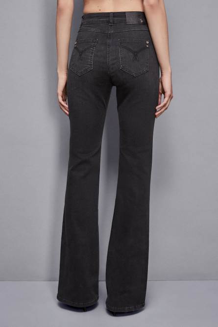 Slim denim pants, Black, Patrizia Pepe