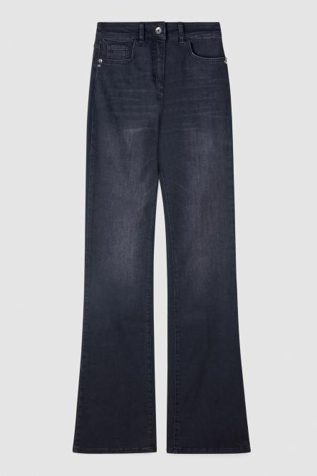 Slim denim pants, Black, Patrizia Pepe