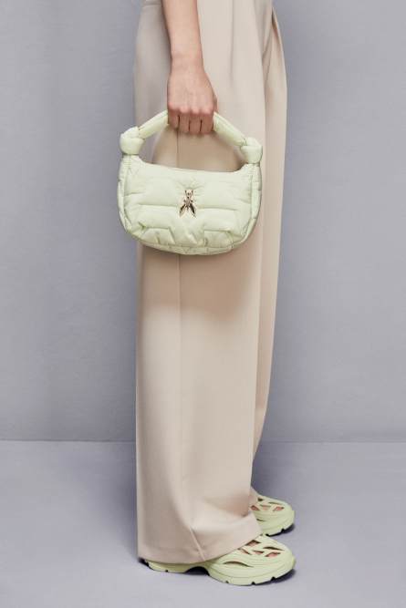 Hobo-Tasche klein, Grün, Patrizia Pepe