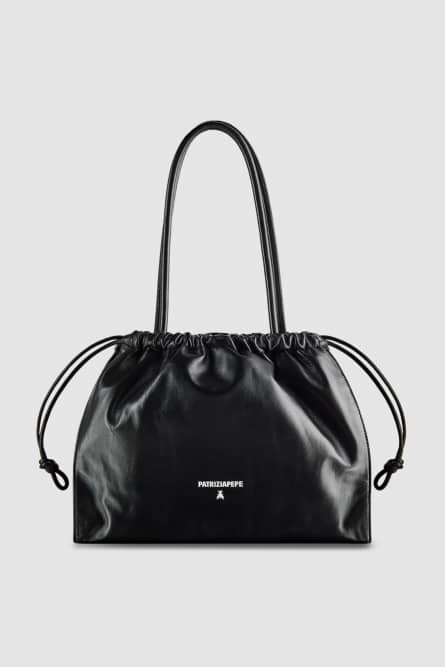 Medium Soft Rock bag, Black, Patrizia Pepe