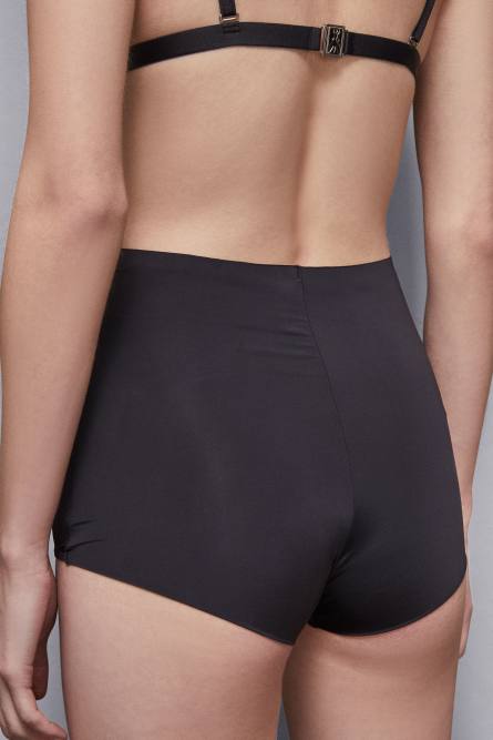 High-waisted briefs, Black, Patrizia Pepe