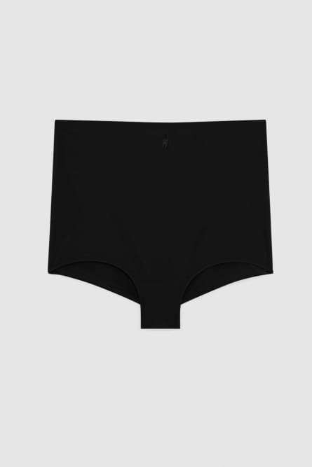 High-waisted briefs, Black, Patrizia Pepe