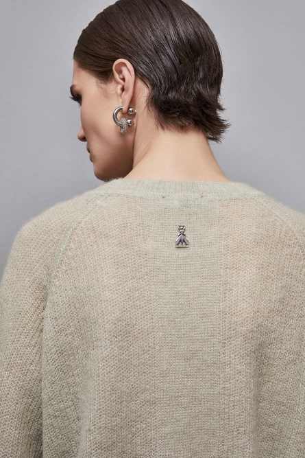 Soft sweater, Green, Patrizia Pepe