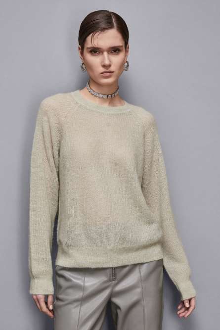 Soft sweater, Green, Patrizia Pepe