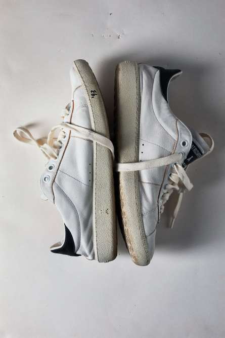 SKIN Sneakers &apos;93 in leather, White, Patrizia Pepe