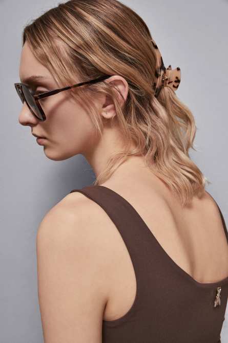 Hair clip with Fly, Beige, Patrizia Pepe