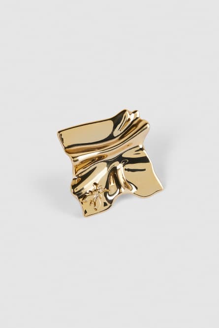 Anello in zama e ottone, Oro, Patrizia Pepe