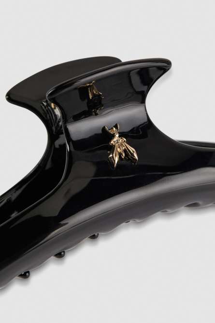 Hair clip with Fly, Black, Patrizia Pepe