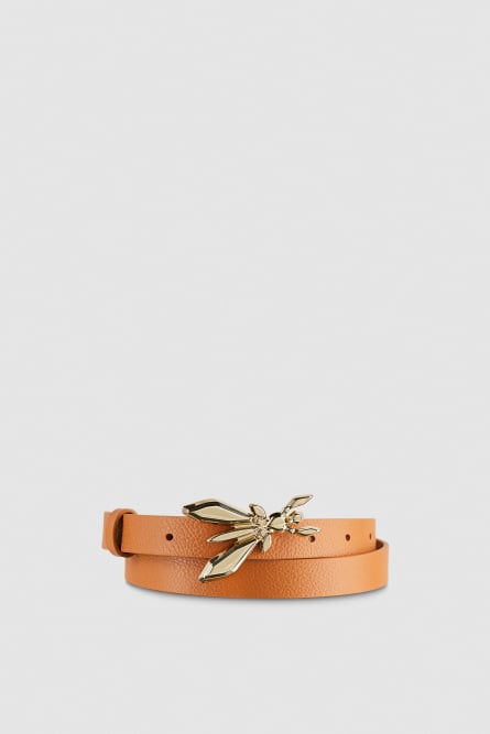 Low-waisted leather belt, Leather, Patrizia Pepe