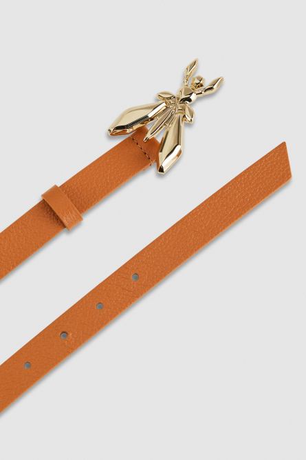 Low-waisted leather belt, Leather, Patrizia Pepe