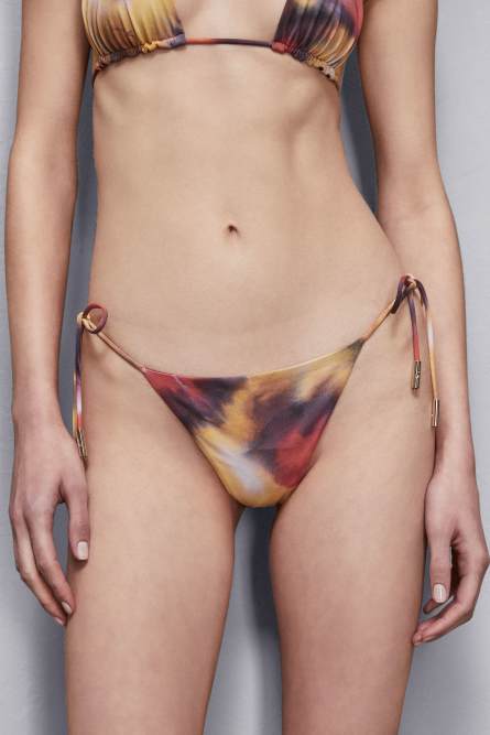 Bikinihose aus technischem Jersey, Mehrfarbig, Patrizia Pepe