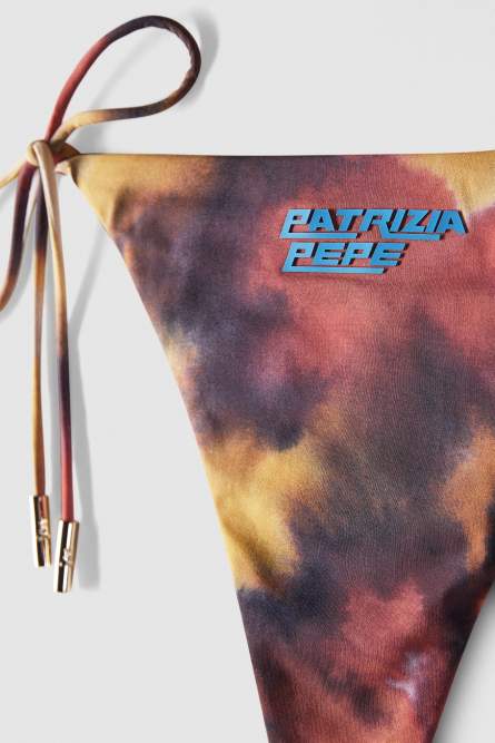 Bikinihose aus technischem Jersey, Mehrfarbig, Patrizia Pepe