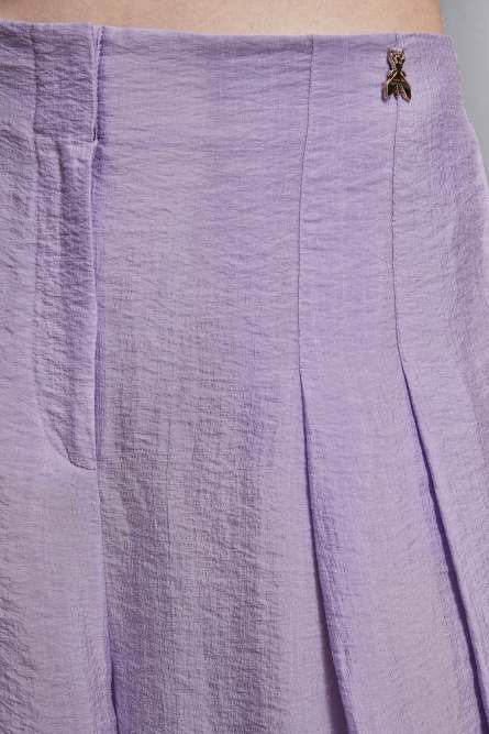 Fluid over palazzo pants, Purple, Patrizia Pepe