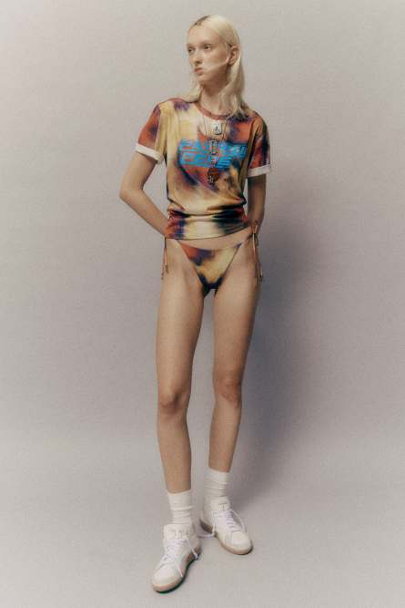 Bikinihose aus technischem Jersey, Mehrfarbig, Patrizia Pepe
