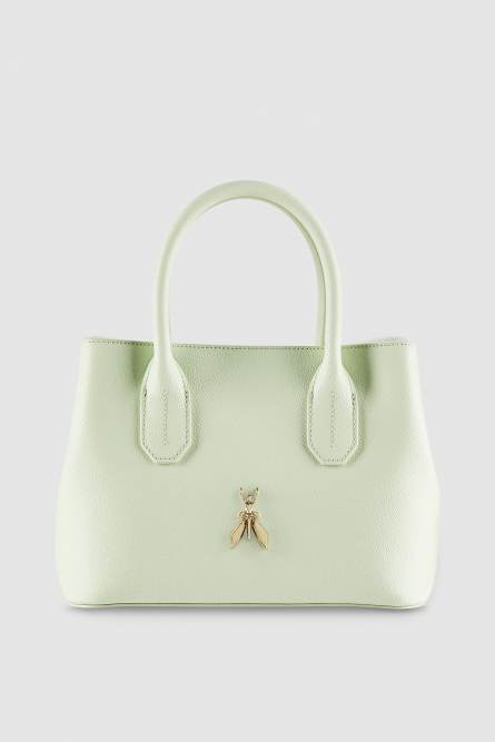 Mini Shopping bag, Green, Patrizia Pepe