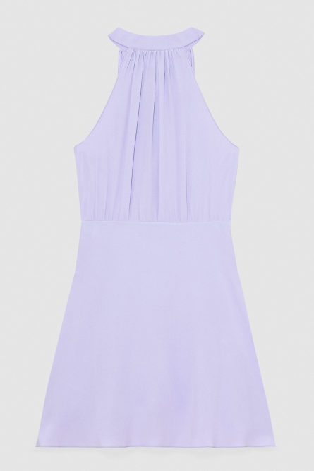 Essential viscose dress, Purple, Patrizia Pepe