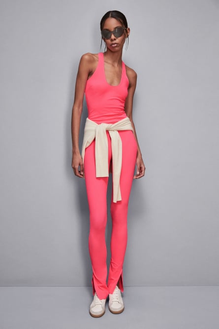 Essential skinny jersey leggings, Pink, Patrizia Pepe