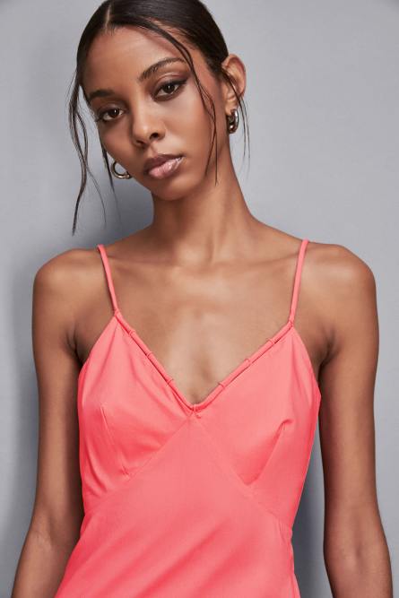 Robe longue en coton, Rose, Patrizia Pepe