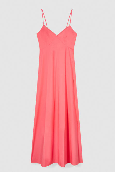 Robe longue en coton, Rose, Patrizia Pepe
