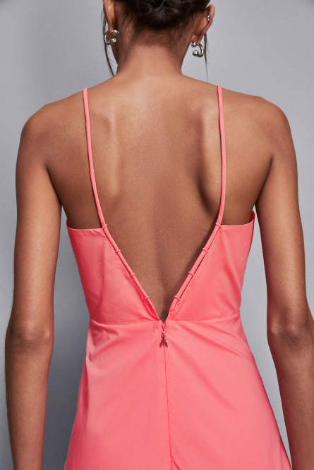 Robe longue en coton, Rose, Patrizia Pepe