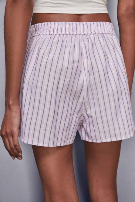 Cotton boxer shorts, Purple, Patrizia Pepe