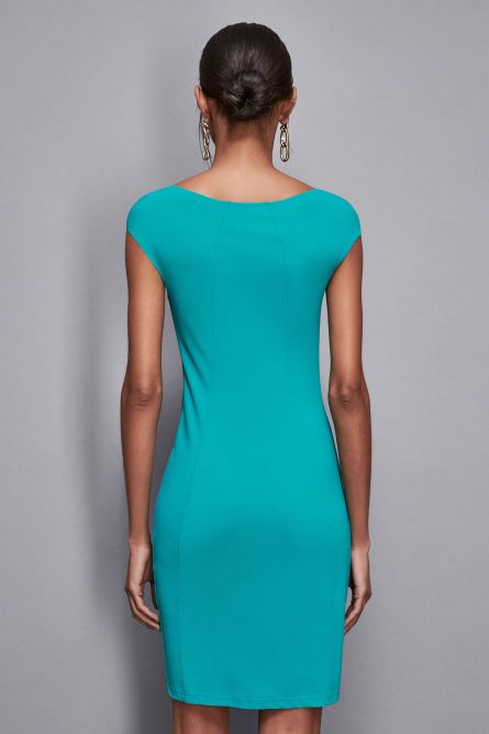 Short sheath dress, Light Blue, Patrizia Pepe