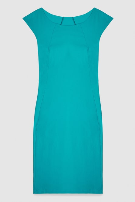 Short sheath dress, Light Blue, Patrizia Pepe