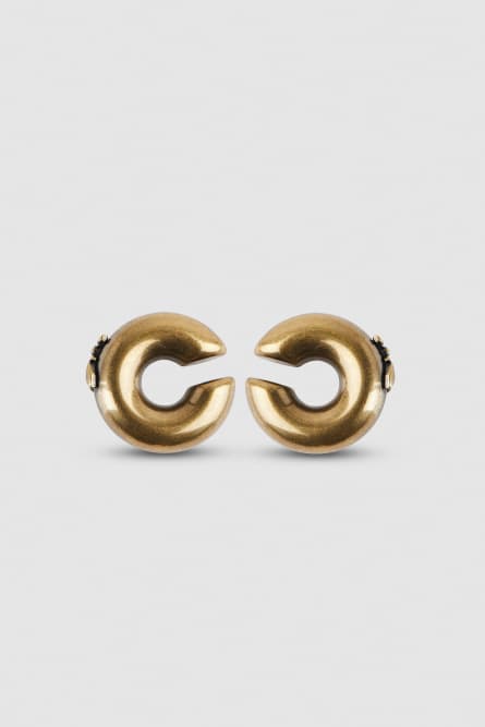 Circle ear cuff, Gold, Patrizia Pepe