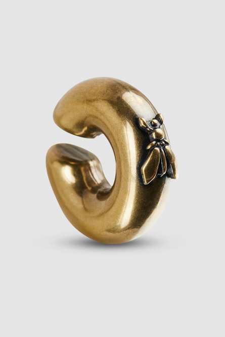 Circle ear cuff, Gold, Patrizia Pepe