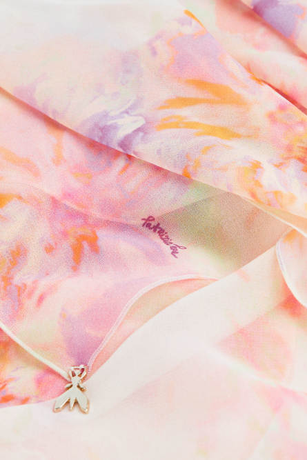 Georgette stole, Multicolor, Patrizia Pepe