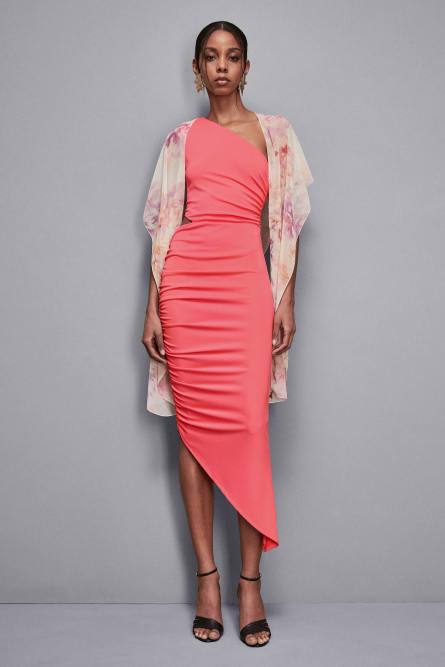 Georgette stole, Multicolor, Patrizia Pepe