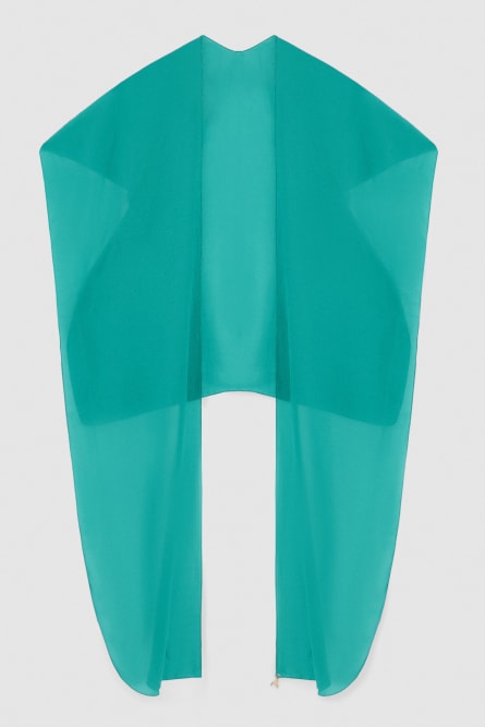Elegant scarf stole, Green, Patrizia Pepe
