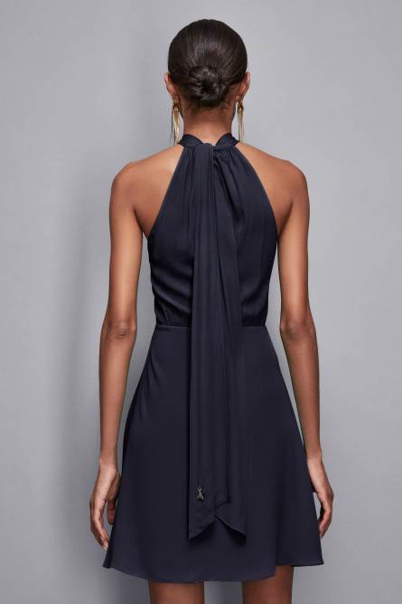 Essential viscose dress, Blue, Patrizia Pepe
