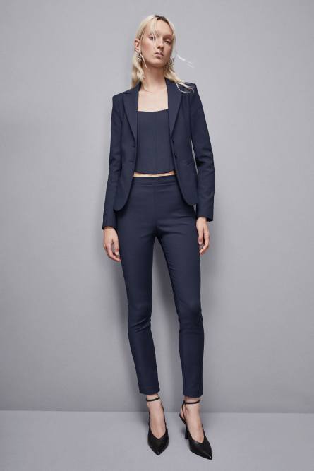Slim pants, Blue, Patrizia Pepe