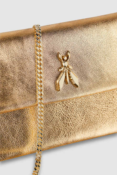 Festliche Fly-Pochette, Gold, Patrizia Pepe