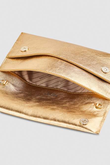 Festliche Fly-Pochette, Gold, Patrizia Pepe