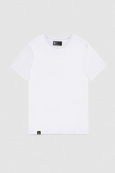 Slim fit t-shirt in Lyocell jersey and cotton, White, Patrizia Pepe