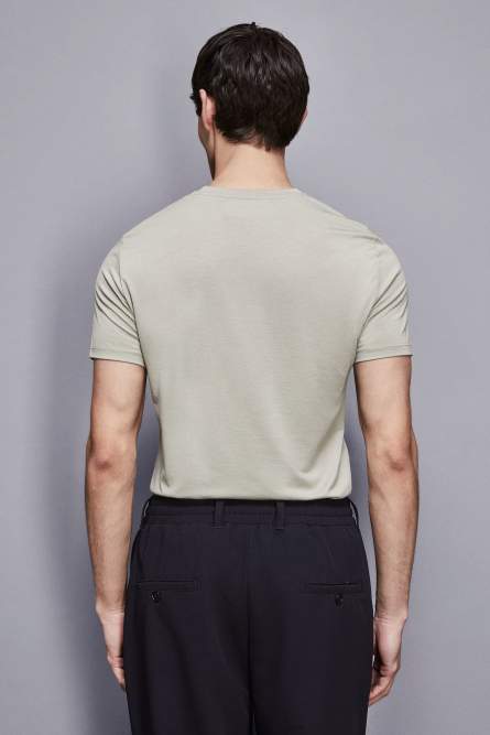 Cotton slim fit t-shirt, Green, Patrizia Pepe