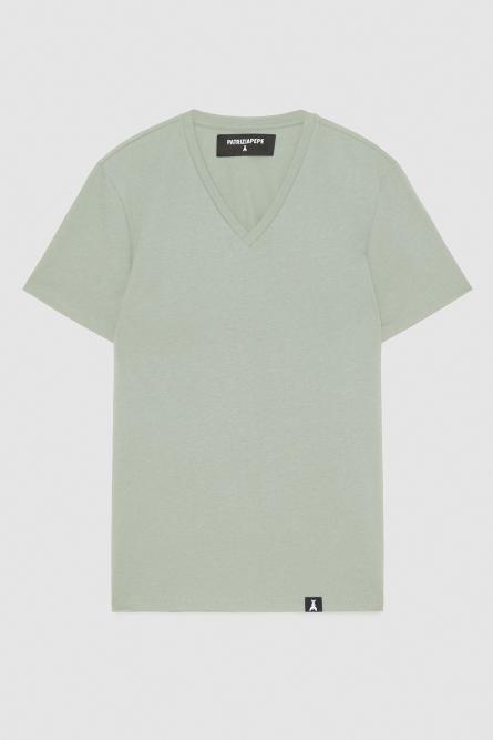 Cotton slim fit t-shirt, Green, Patrizia Pepe