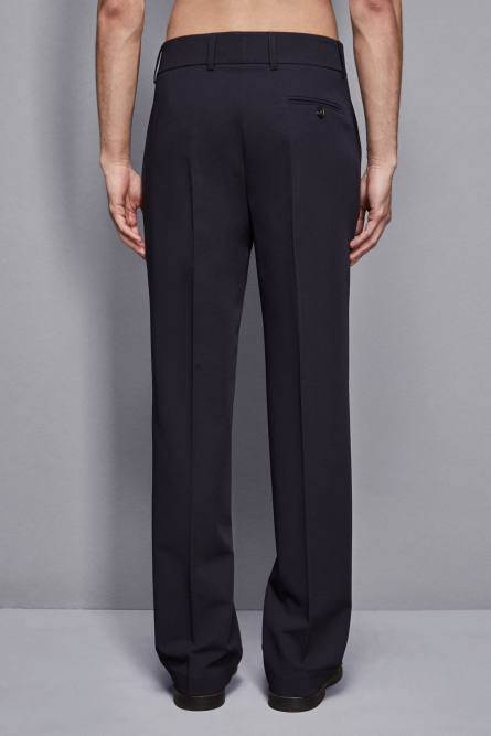 Classic ankle length pants, Blue, Patrizia Pepe