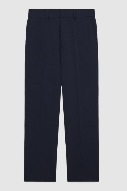 Classic ankle length pants, Blue, Patrizia Pepe