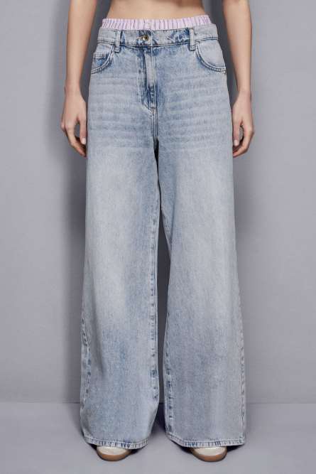 Denim pants, Blue, Patrizia Pepe